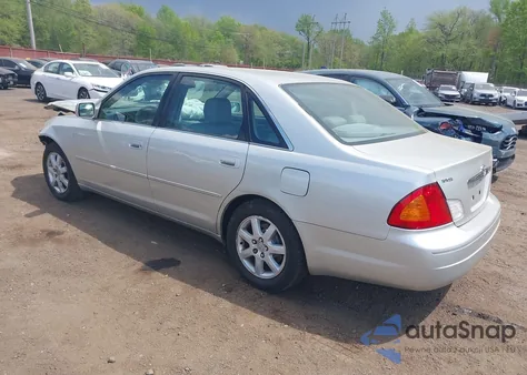 2000 Toyota Avalon Xls из США, поврежденный, VIN 4T1BF28B7YU005236